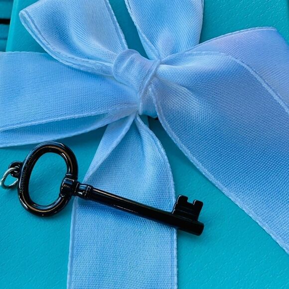 🗝️Retired Tiffany & Co. Titanium Key Charm🗝️ - Picture 6 of 6